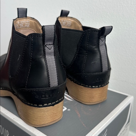 Dansko Becka Black Clog Bootie 36 - Picture 3 of 6